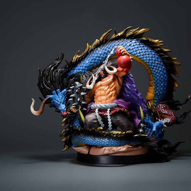 海賊王黑珍珠凱多超大型手辦龍型凱多四皇百獸模型擺件【世順屋】
