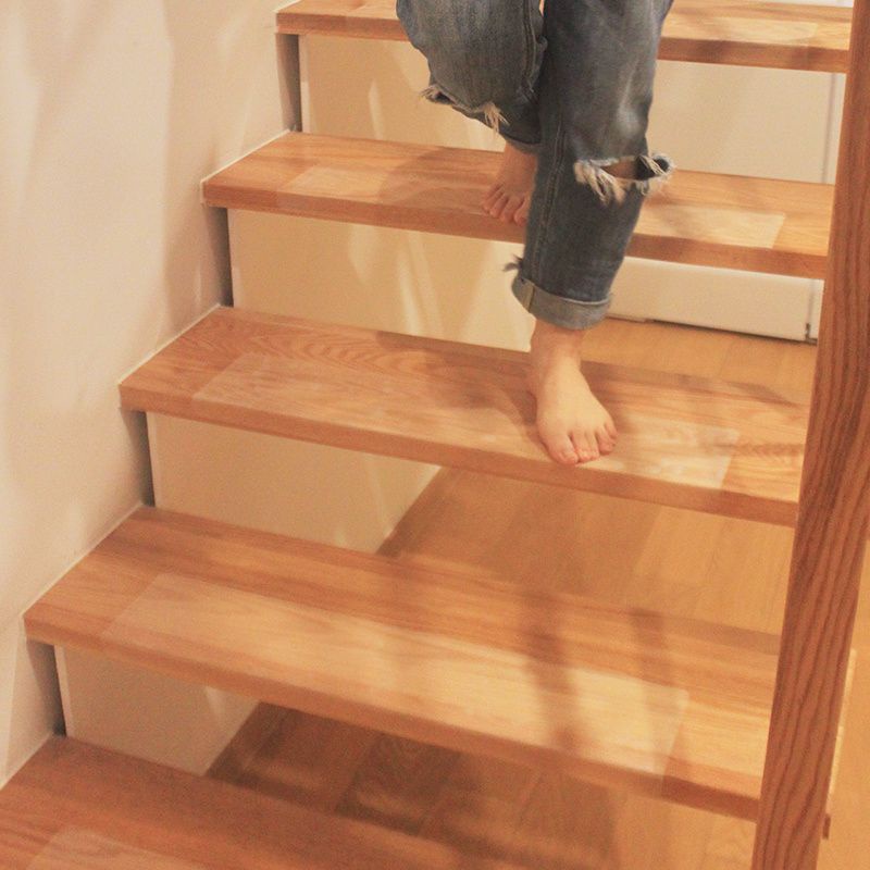 sikoo 實木樓梯地板防滑貼超薄明階梯自粘止滑條臺階踏步墊包邊