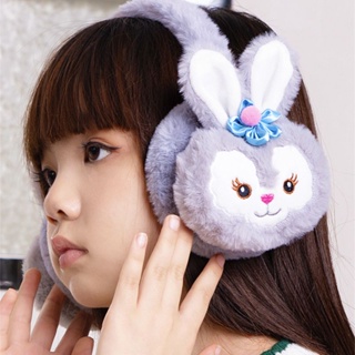 RoroHanaの 冬季保暖耳罩女童耳套卡通星黛露可愛兔子耳包防凍耳帽耳捂子耳暖