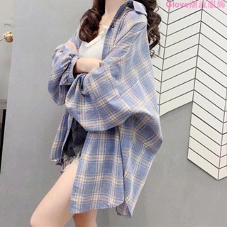 超大尺碼~6XL300斤胖mm條紋大碼襯衫衣女夏季薄款韓版寬松長袖格子防曬衣外套寬鬆 顯瘦 上衣女 格子衫 外套女