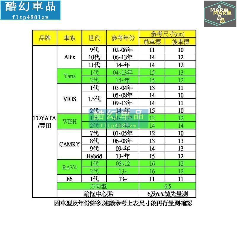 MAR 車標誌貼 Toyota 美規 日規 車標 標誌 閃電 mark 車貼 yaris altis netz wish