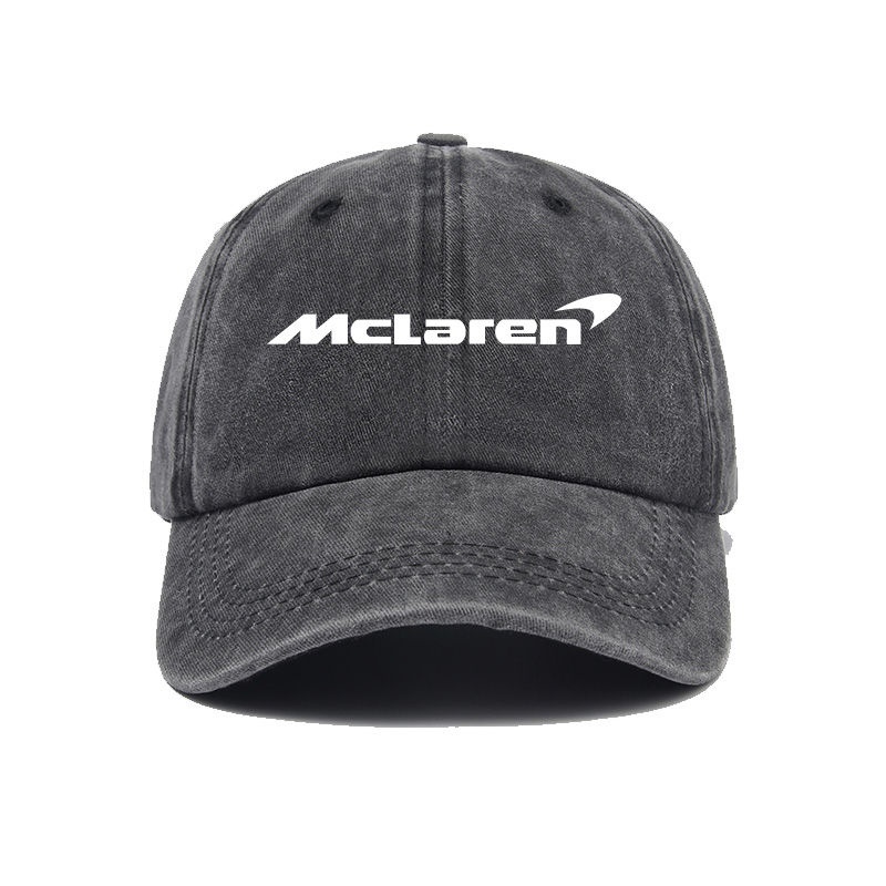F1邁凱倫McLaren車隊帽子棒球帽男女新款鴨舌帽遮陽帽戶外休