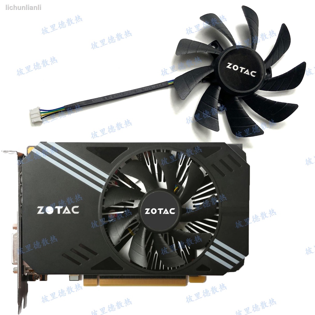 =全新 ZOTAC/索泰GTX1060 960 950 Mini-ITX顯卡散熱風扇T129215SH