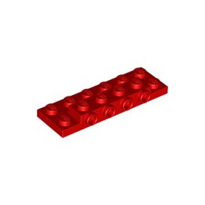 [樂磚庫] LEGO 87609 平板 特殊型 紅色 2x6x0.667 4565431