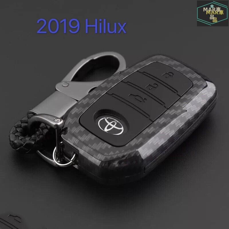 MAR Toyota豐田 碳纖鑰匙套 2019 Hilux皮卡車系專用碳纖鑰匙套
