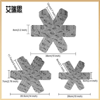 全館免運 12個鍋具和鍋具保護套炊具保護套分隔墊，可防止刮擦，分離和損壞，直徑3英寸-15英寸/ 14英寸/ 艾瑞思