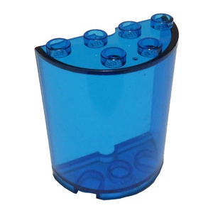 [樂磚庫] LEGO 6259 其他 圓柱型 透明深藍色 2x4x4 625943 6422707