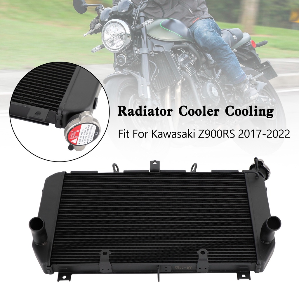 Kawasaki Z900RS 2017-2022專用水箱散熱器-極限超快感