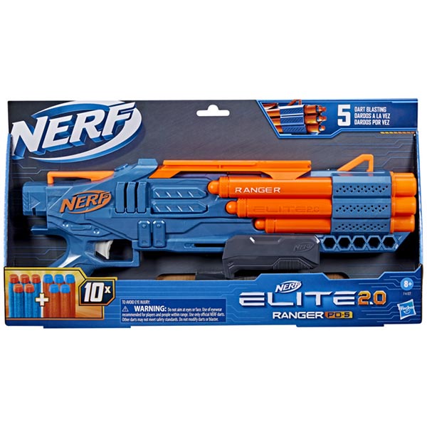 NERF 守護者PD5射擊器 軟彈槍 狙擊槍 安全子彈 泡棉子彈 吸盤彈【05325774】