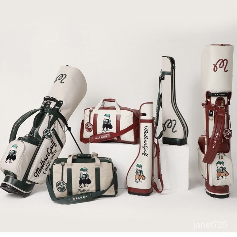 高爾夫球包 高爾夫球袋 球桿袋 高爾夫球桿袋 多功能支架包 輕便球桿袋 便攜包 球袋韓國MALBON高爾夫球包男女通用款