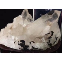 白水晶簇 白水晶柱 156g 礦石 擺件 收藏 禮物 原礦 水晶
