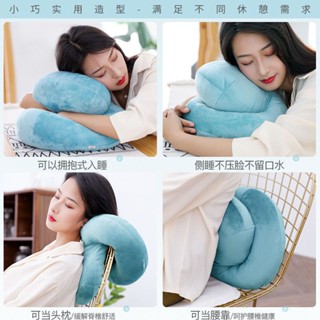精品午睡枕❤午睡枕辦公室午休神器趴睡枕桌上趴著午睡抱枕女生趴枕睡覺枕頭夏