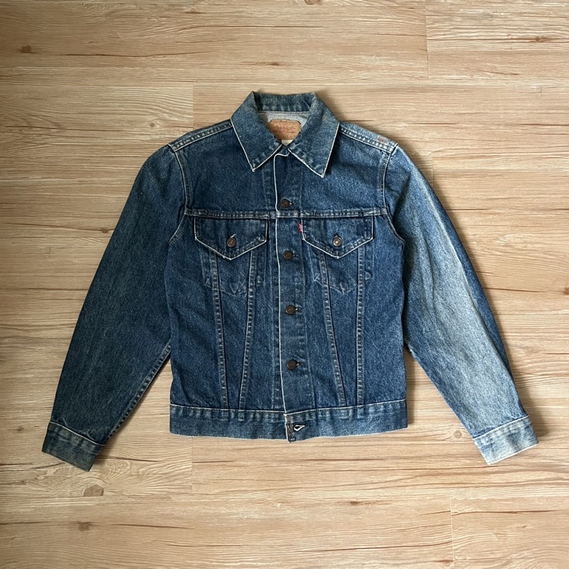 Levis denim jacket vintage 80s 70505-0217 美國製 水洗 牛仔 丹寧 外套 夾克