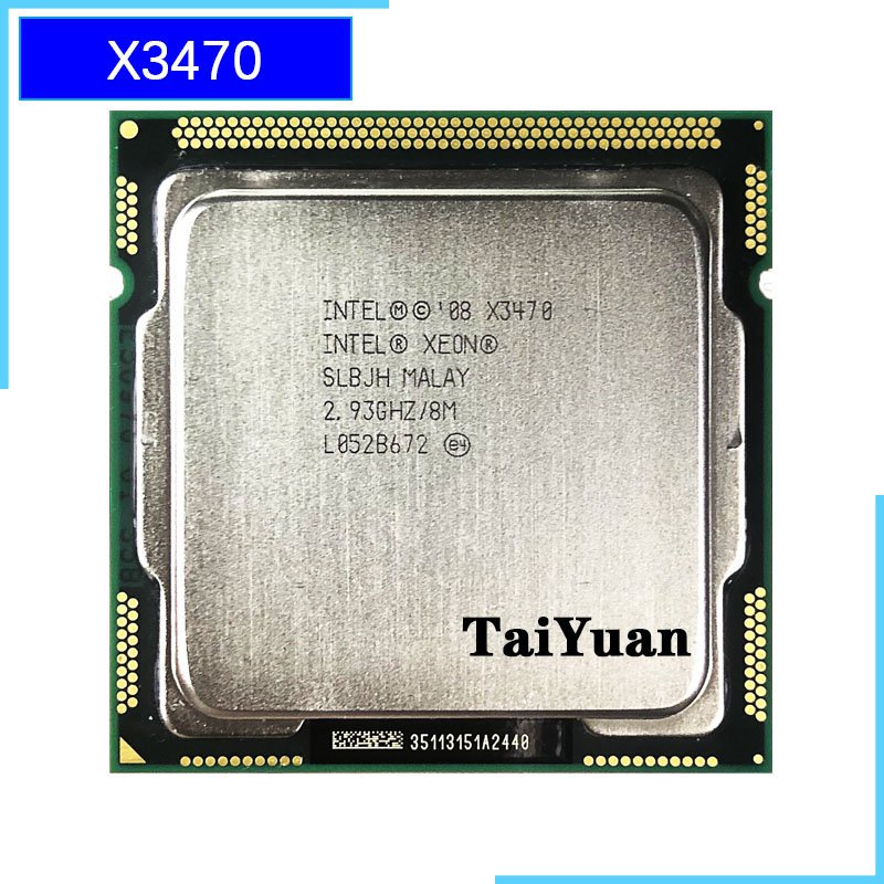 英特爾 Xeon X3470 2.933 Ghz 四核八線程 95w Cpu 處理器 8m 95w Lga 1156