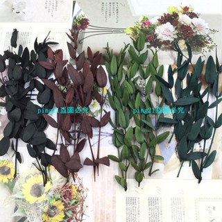熱銷#永生花配件母親節永生花diy材料美葉桉配葉尖尤加利手工製作玻璃罩禮物花材