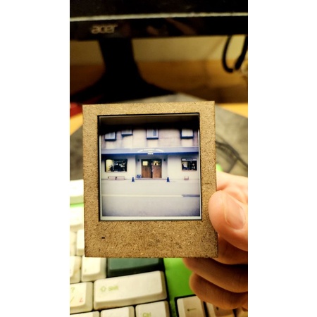Polaroid go 寶麗萊go 專用單片底片相框，可客制化文字