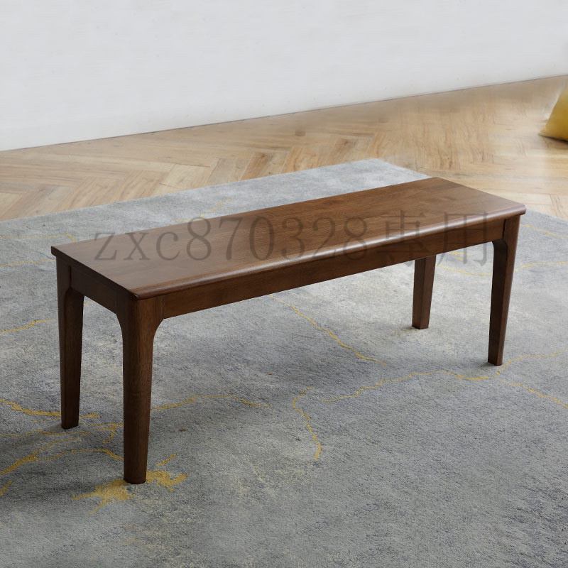 免運 實木長條凳木凳床尾凳闆凳簡約現代換鞋凳長方形傢用北歐餐桌凳子
