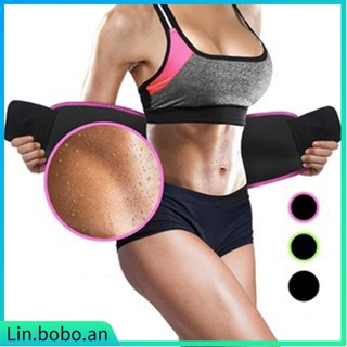 Belt Waist Trainer Belly Fat Burner Slim Sweat Weight Loss A