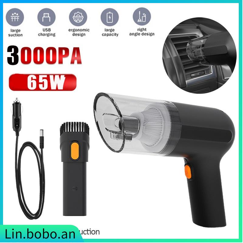 3000PA Wireless Car Vacuum Cleaner/ Strong Suction Portable