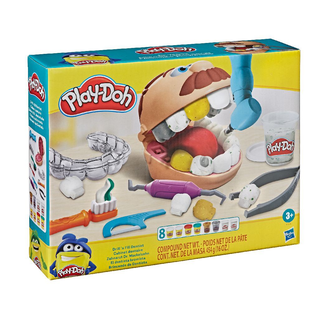 培樂多 Play-Doh 正版授權 鑲金小牙醫游戲組 黏土組 【05325546】