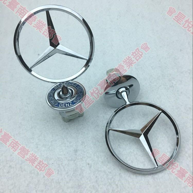 新竹免運ஐ賓士 Benz W204 W221 W140 W212 立標 前標 引擎蓋標W211 MB 立體標 AMG頭標