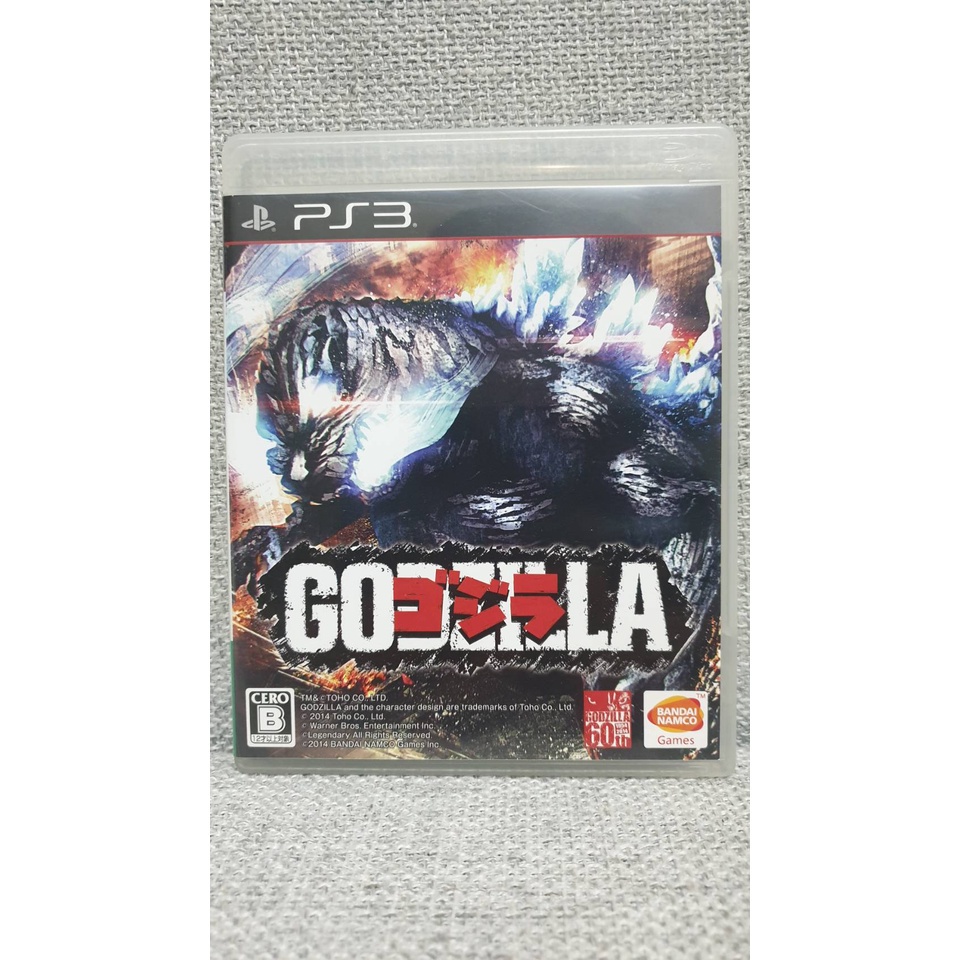 PS3 二手 哥吉拉 Godzilla 日文版