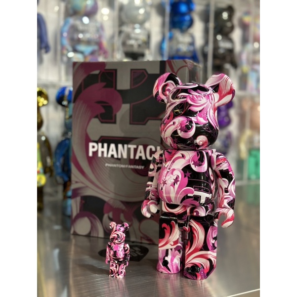 BE@RBRICK 庫柏力克熊 bearbrick PHANTACi 17週年紀念400％+100% 周杰倫