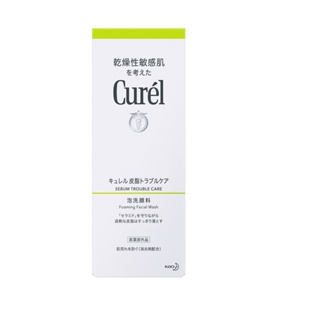 Curel 控油保濕洗顏慕絲150ml【Tomod's三友藥妝】