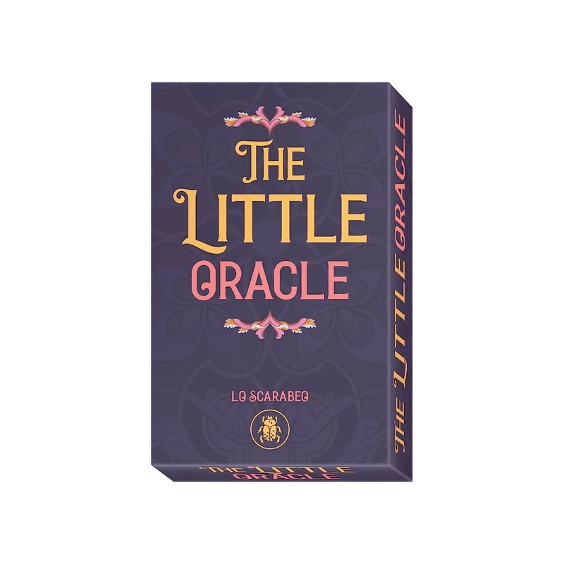 小諭指引卡,贈中文翻譯｜The Little Oracle｜32張,精緻復古智慧-生活啟示箴言【左西】