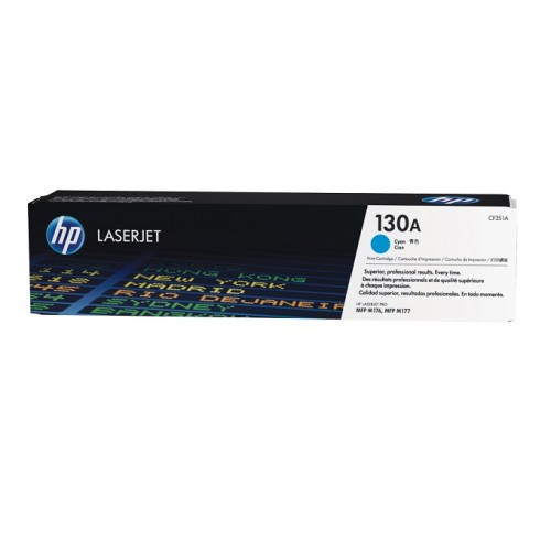 HP 惠普 CF351A 青藍色 原廠碳粉匣 130A Cyan LaserJet Toner Cartridge