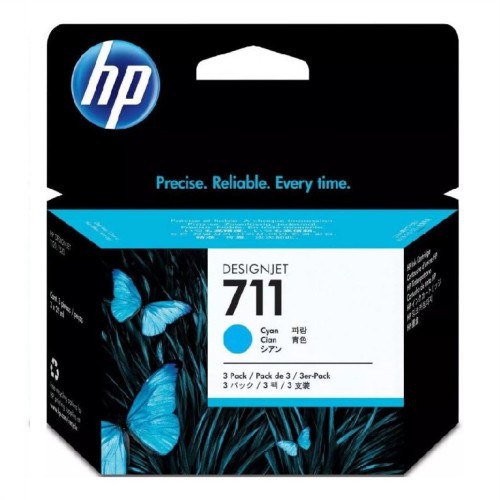 HP 惠普 現貨 CZ134A HP 711 3pack 29ml 原廠墨水匣 青藍色墨水 DSJ520 3顆裝