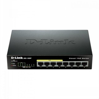 友訊 D-Link DGS-1008P 8埠10/100/1000BASE-T 4埠PoE供電 網路交換器 原廠公司貨