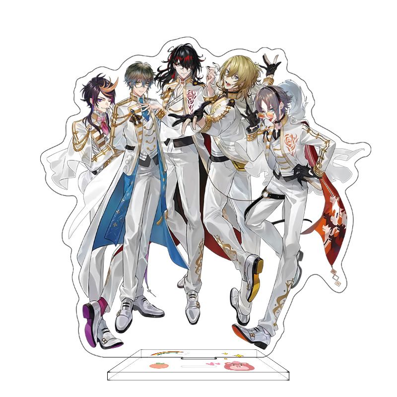♘【限時折扣】動漫周邊 收藏禮物 彩虹社Luxiem立牌擺件16cm高vox luca ike mysta shu蛋糕禮
