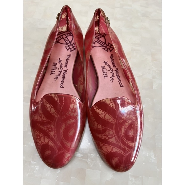 二手惜售Vivienne Westwood x Melissa 果凍香香(膠)鞋 尺寸:EUR38/JPN24