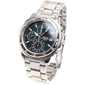 Seiko 精工 手錶 男錶 日期顯示 不銹鋼錶帶 石英錶 SND411P