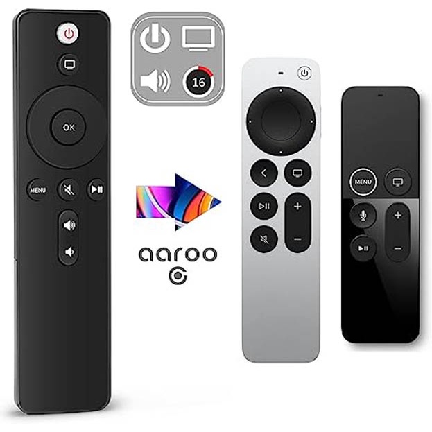 aarooGo 紅外線通用遙控器 適 Apple TV 4K Siri Remote A1625 A1842 _E28