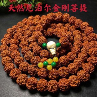 金滿堂風水天然尼泊爾大金剛五瓣豪手串項鏈金剛菩提108顆佛珠車掛手持文玩