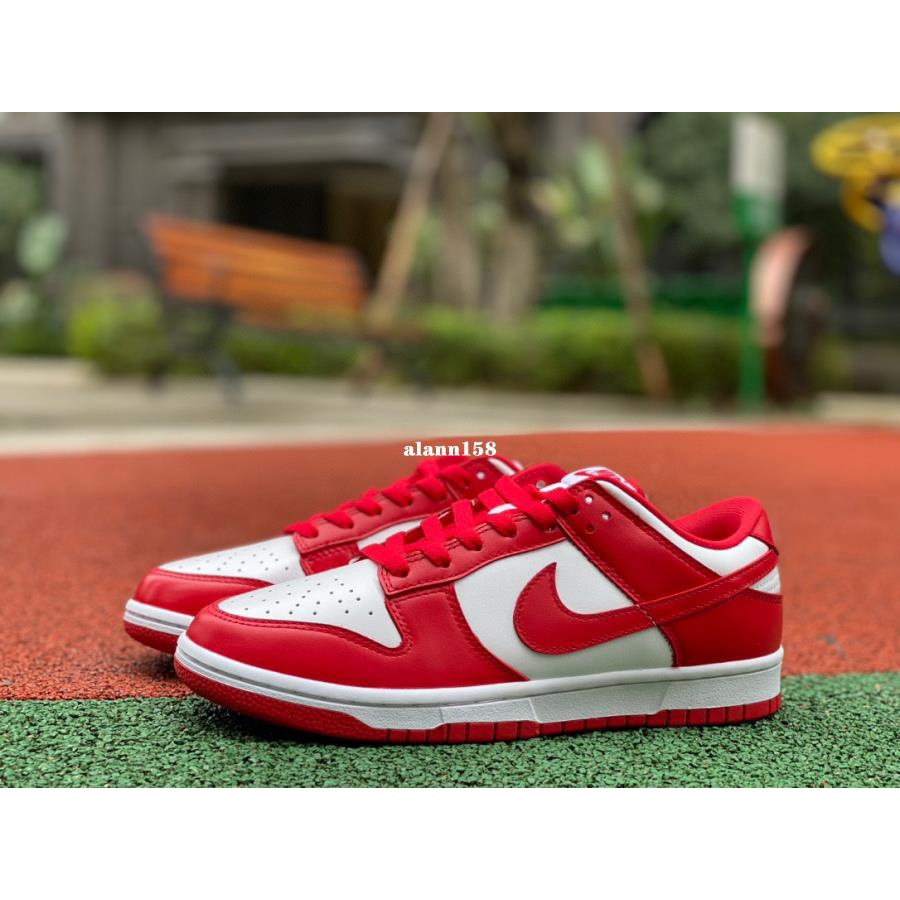 Nike Dunk Low SP University 白紅 聖約翰大學紅 皮革 滑板鞋CU1727-100