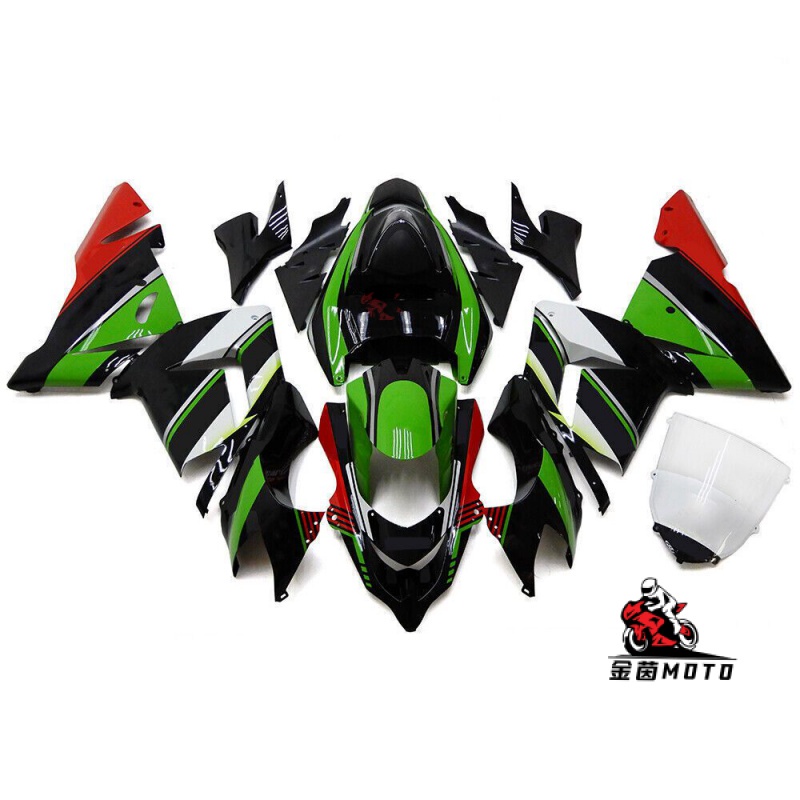 【金茵MOTO】 KAWASAKI ZX10R 04-05年車殼ZX-10R 10R 副廠殼 客製化彩繪 賽車塗裝 變色