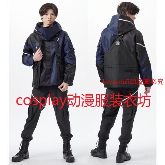 動漫周邊#假面騎士Geats 極狐cosplay 極狐隊欲望大獎賽浮世英壽cos沖鋒衣