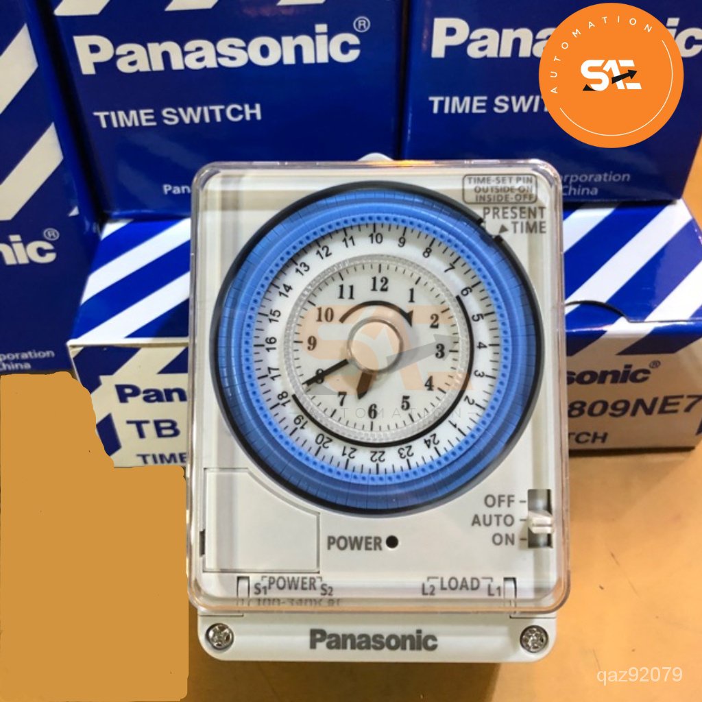 實時開關定時器 TB38809N7 - Panasonic 機械定時器