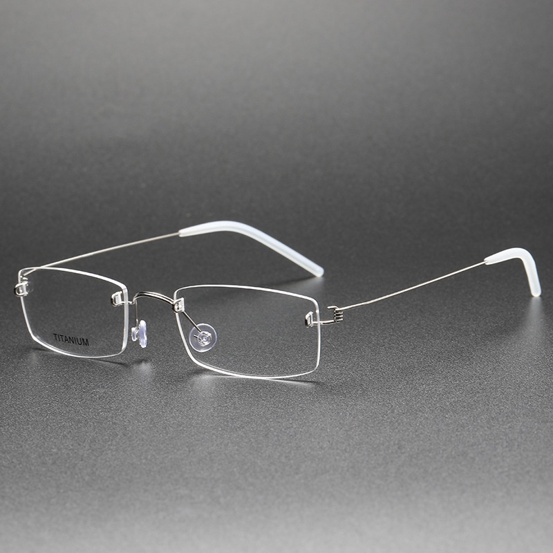 無螺絲框架眼鏡2120復古平光鏡無邊框方框文藝男女款細邊眼鏡框工廠直銷中性無logo尚宏眼鏡