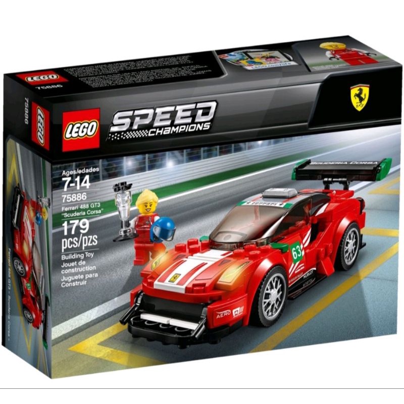 LEGO 75886 SPEED 樂高 法拉利 488 GT3