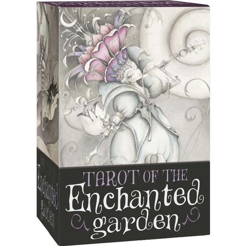 魔法花園塔羅牌,贈中文翻譯｜Tarot Of The Enchanted Garden｜78張闡明深層的內在真相【左西】