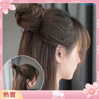 [熱賣]❤迷你發 Bun 擴展捲髮 Chignon 爪夾假髮禮帽配件