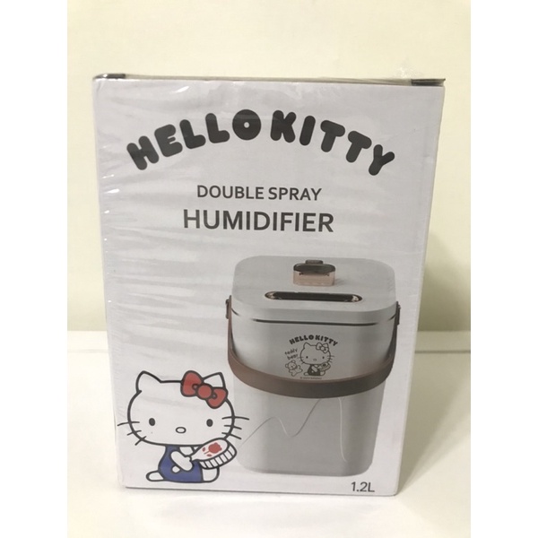 正版三麗鷗Hello kitty 雙噴夜燈加濕器 水氧機