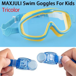 MAXJULI Swim Goggles for Kids Anti-Fog UV Protection Clear W