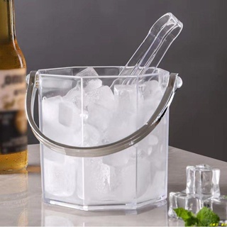 製作工具❁^_^❁亞克力冰桶高顏值商用香檳桶家用塑料酒吧ktv小冰粒桶裝冰塊的桶