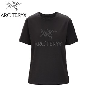 【ARC'TERYX 始祖鳥 女 LOGO 短袖休閒Tee《黑》】X000005453/T恤/運動衫/排汗衣