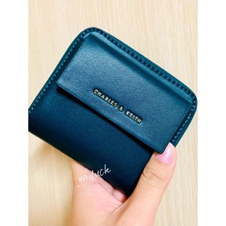 🔍［CHARLES & KEITH] 二手 皮夾 短夾 零錢包 小CK👛
